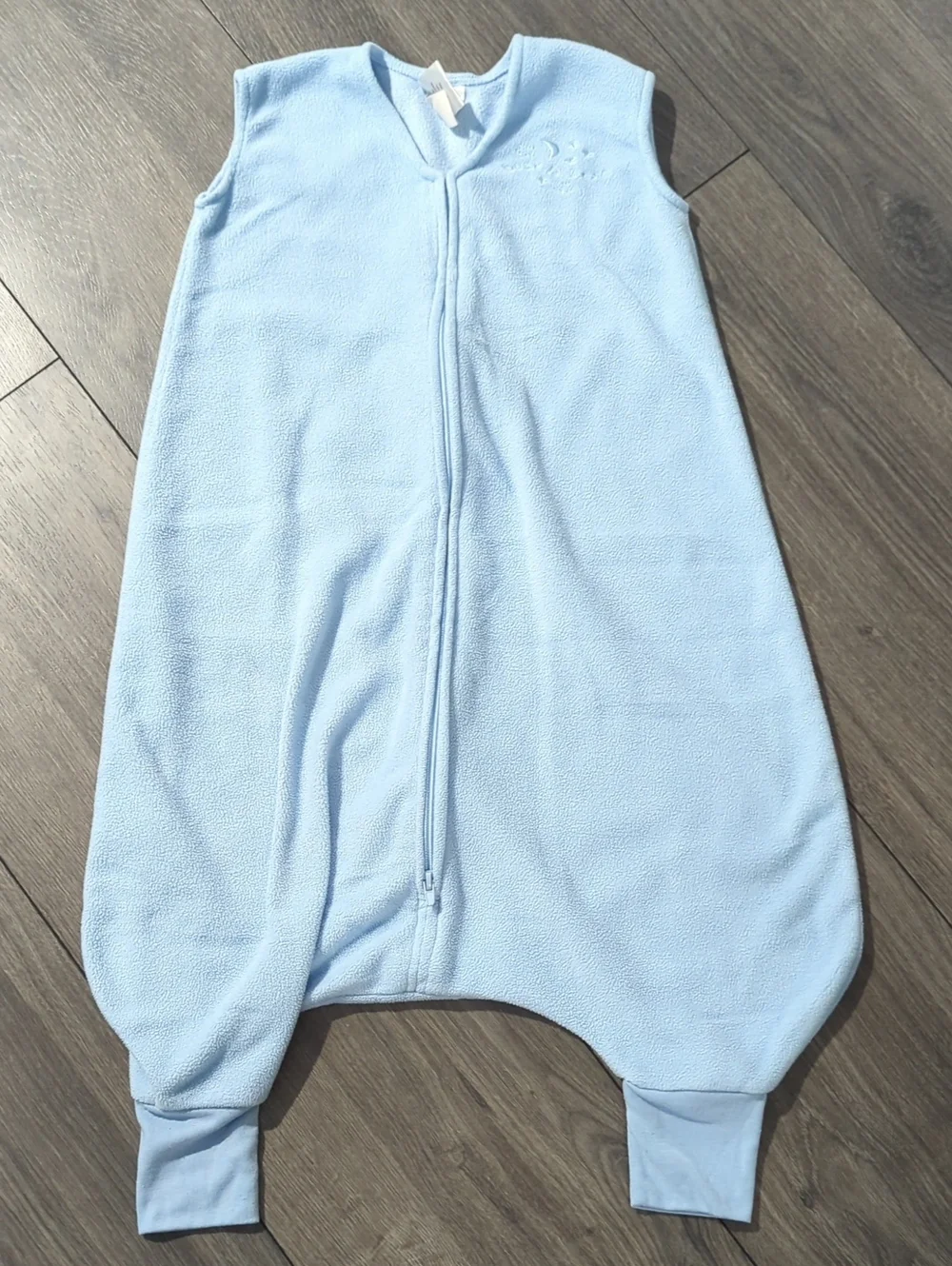 HALO Light Blue Toddler Sleep Sack with Foot Cuffs